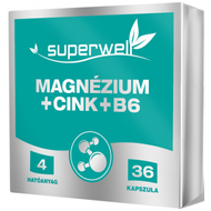 Magnézium+Cink+B6-vitamin  kapszula