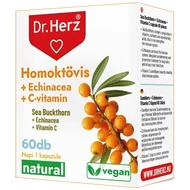 Dr.Herz - Homoktövis + Echinacea + C-vitamin kapszula – 60db