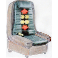 Shiatsu masszírozó fotel-bérlet, 5 alkalomra 