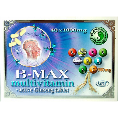 B-MAX multivitamin+ active Ginseng tablet