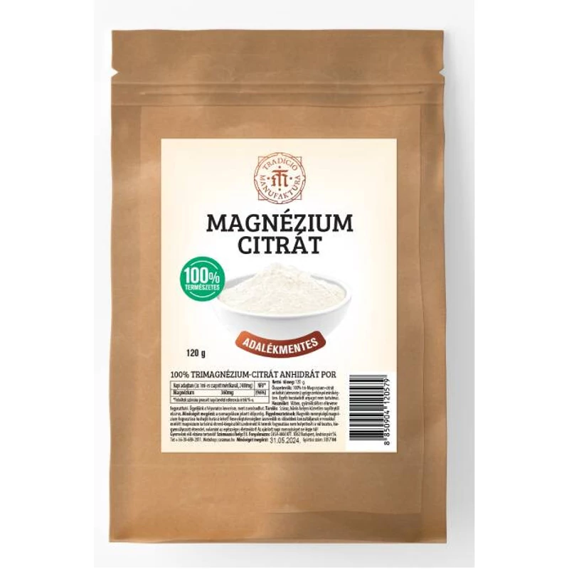 Magnézium citrát por
