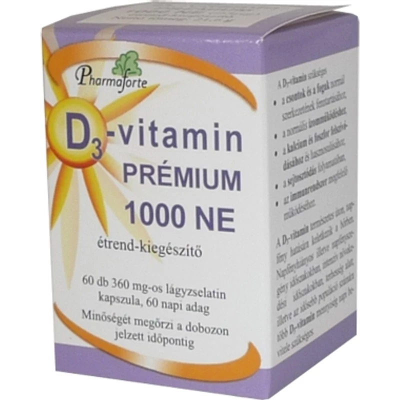 D3-vitamin prémium 1000 NE