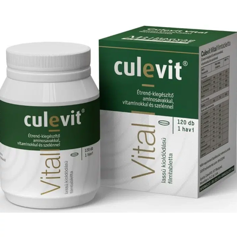 Culevit Vital filmtabletta-egészséges felnőttek részére