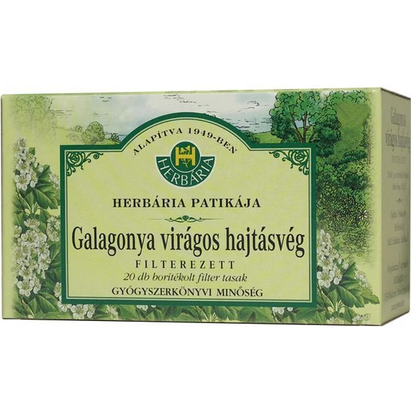 Galagonya tea - filteres