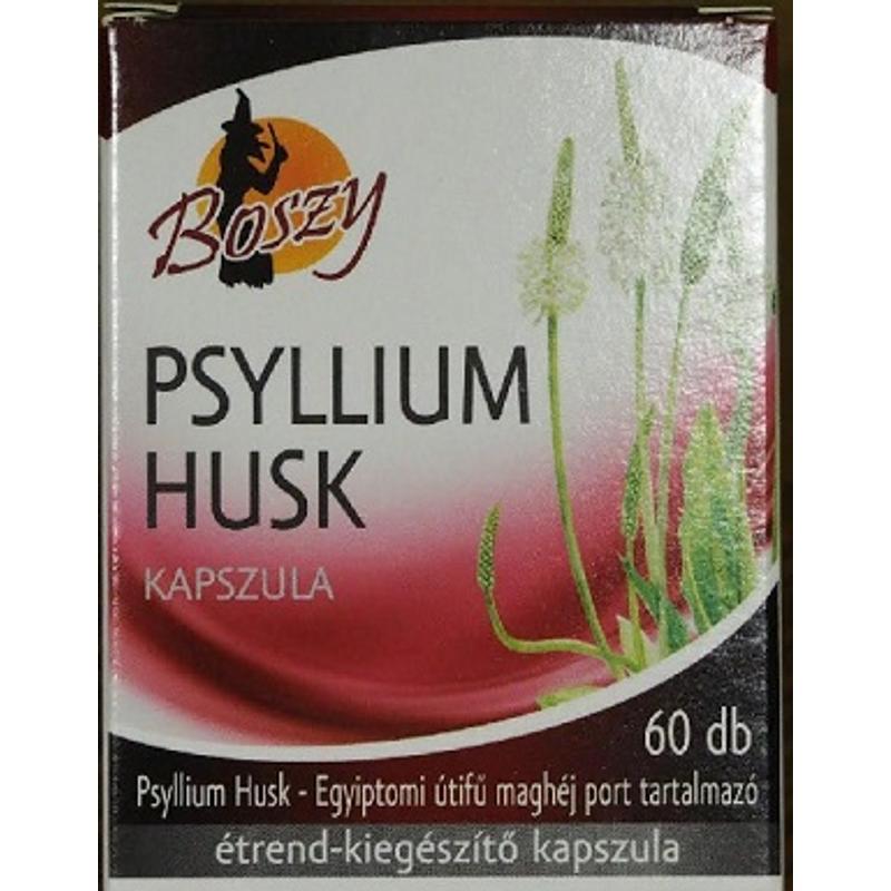 Éhségcsökkentő-teltségérzetet keltő növényi rost,  Psyllium Husk kapszula 