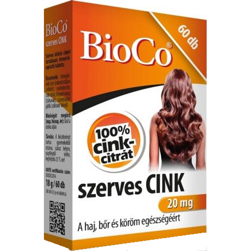 Szerves Cink_60 db tabletta_ BioCo
