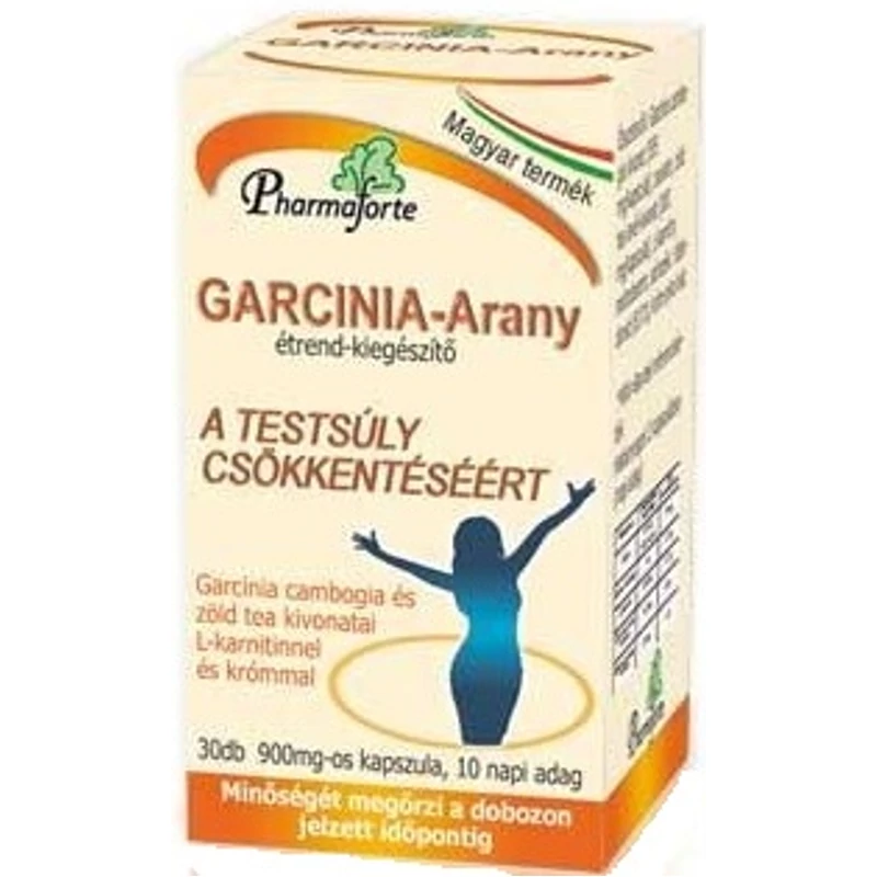 Garcinia-Arany Testsúly csökkentő étrendkiegészítő - 30 db