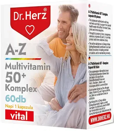 Multivitamin 50+ komplex A-Z Dr.Herz