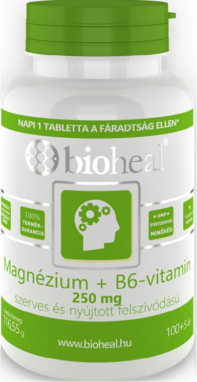 Magnézium+B6 vitamin tabletta