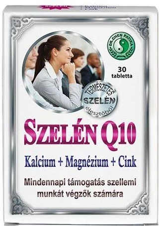 Szelén, Q10, Kálcium, Magnézium, Cink