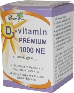 D3-vitamin prémium 1000 NE
