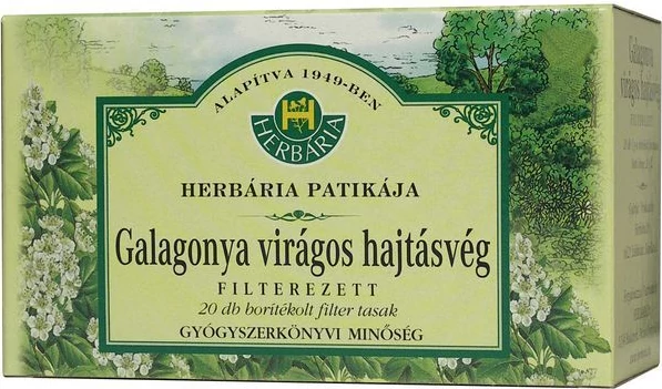 Galagonya tea - filteres