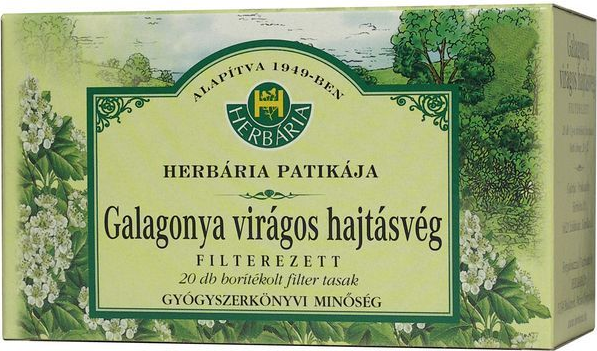 Galagonya tea - filteres