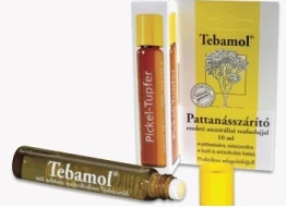Pattanásszárító olaj - Tebamol