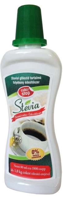 Stevia cseppek-cukor stop