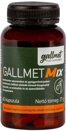 Gallmet-Mix gyógynövény kapszula