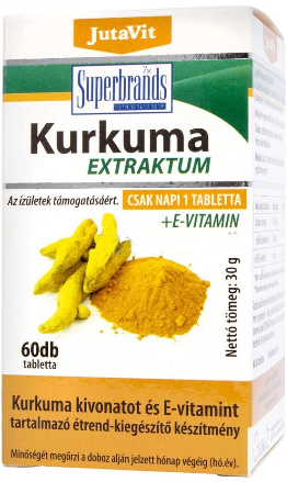 Kurkuma extraktum tabletta