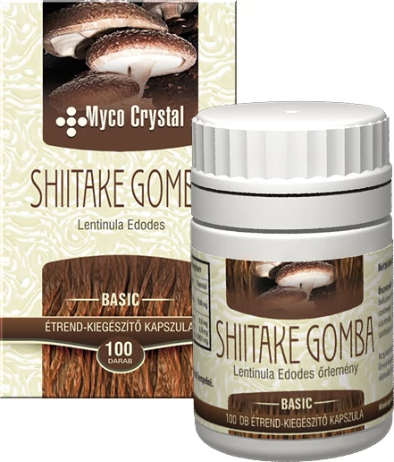 Shiitake  -Myco Crystal- 100 db kapszula