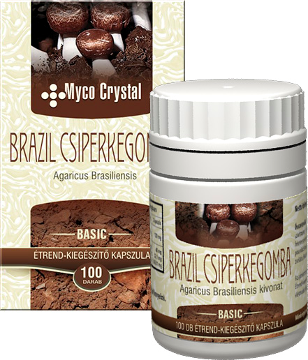 Brazil csiperkegomba -Myco Chrystal- kapszula_100 db