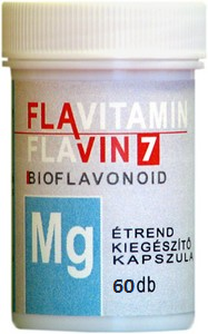 Magnézium kapszula-Bioflavonoid, 60 d