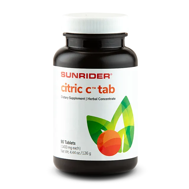 Citric C Tab - koncentrált C-vitamin, Sunrider