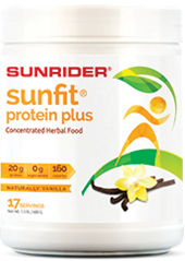 Sunfit Protein plus-Vanília,  Sunrider