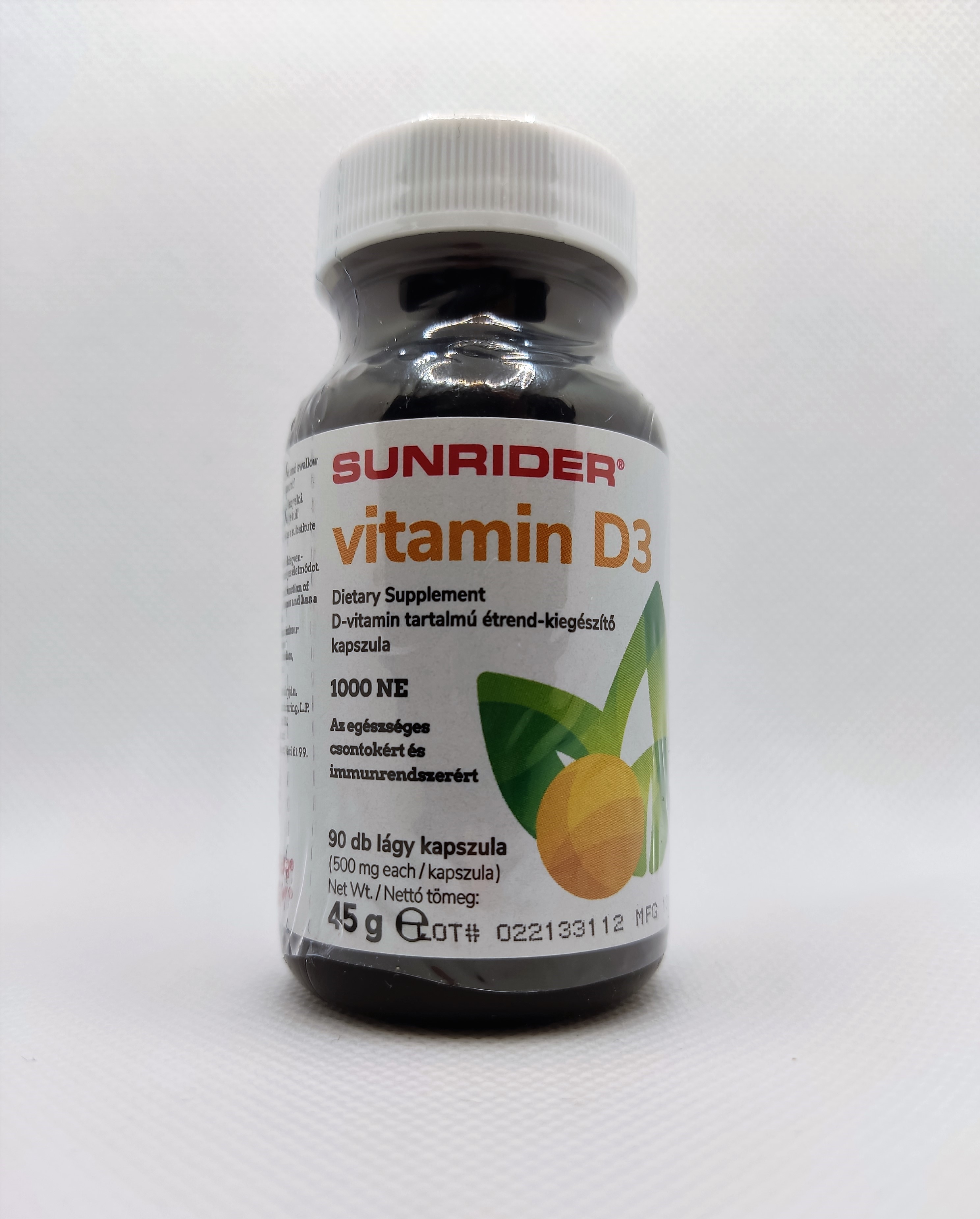 D3 - vitamin, Sunrider 